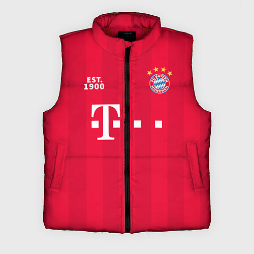 Мужской жилет BAYERN 2021 - ДОМАШНЯЯ / 3D-Красный – фото 1