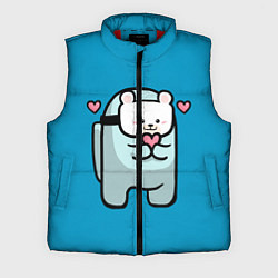 Мужской жилет Nyan Cat Among Us, цвет: 3D-красный