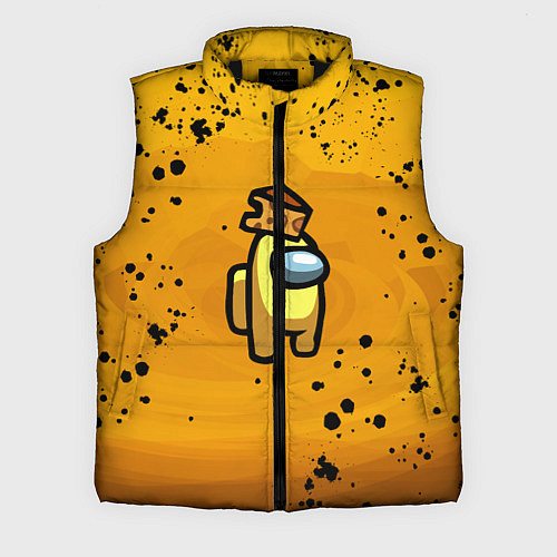 Мужской жилет Among Us Cheese Z / 3D-Черный – фото 1