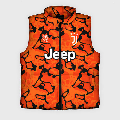 Мужской жилет JUVENTUS резервная 2021 / 3D-Красный – фото 1