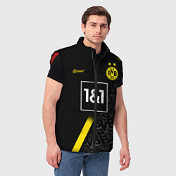 Мужской жилет BORUSSIA выездная сезон 2021, цвет: 3D-красный — фото 2