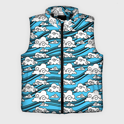 Мужской жилет КИМОНО ТАНДЖИРО / 3D-Черный – фото 1