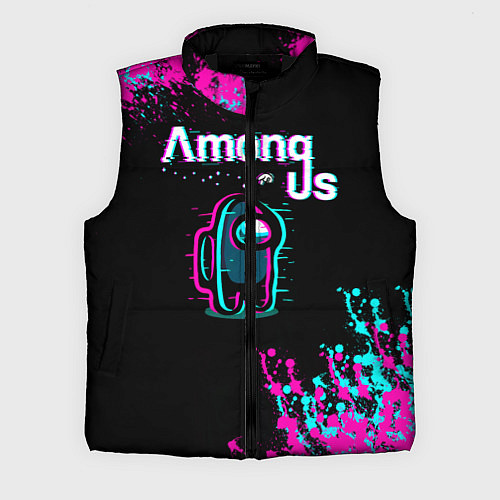 Мужской жилет Among Us / 3D-Черный – фото 1