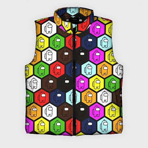 Мужской жилет AMONG US / 3D-Черный – фото 1