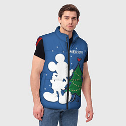 Мужской жилет Mickey Mouse, цвет: 3D-красный — фото 2