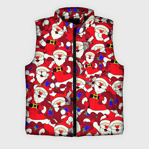 Мужской жилет Дед Санта / 3D-Черный – фото 1