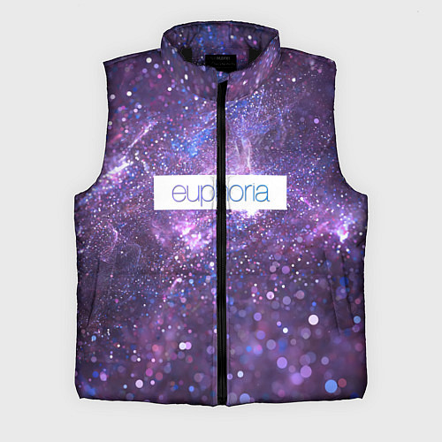 Мужской жилет Сериал Euphoria / 3D-Черный – фото 1