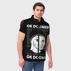 Мужской жилет OK DOOMER, цвет: 3D-красный — фото 2