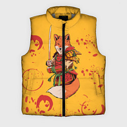 Мужской жилет Лис Самурай, цвет: 3D-светло-серый