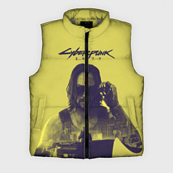 Мужской жилет Cyberpunk 2077, цвет: 3D-светло-серый
