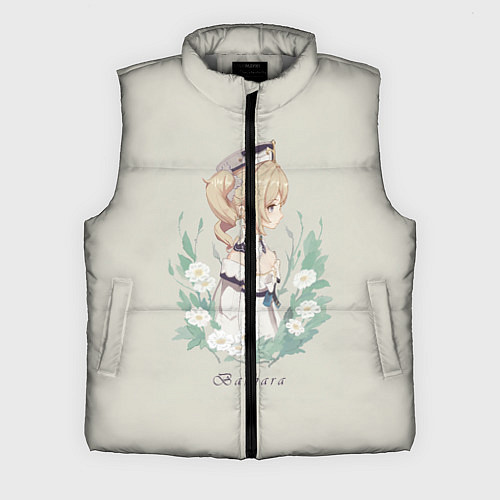 Мужской жилет Genshin Impact / 3D-Светло-серый – фото 1