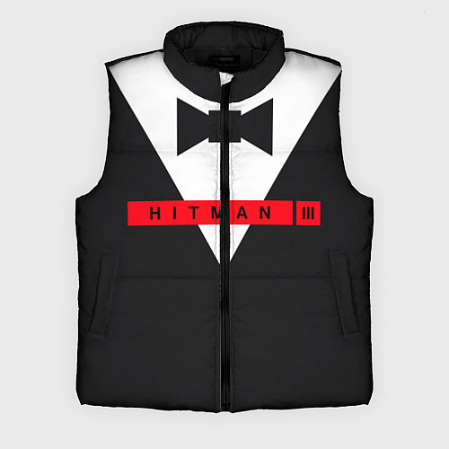 Мужской жилет Hitman III / 3D-Черный – фото 1