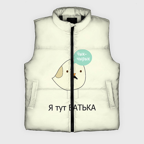 Мужской жилет Чык-чырык / 3D-Черный – фото 1