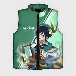 Мужской жилет Genshin Impact, цвет: 3D-красный