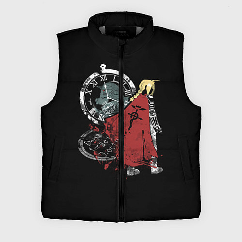 Мужской жилет Стальной Алхимик / 3D-Светло-серый – фото 1