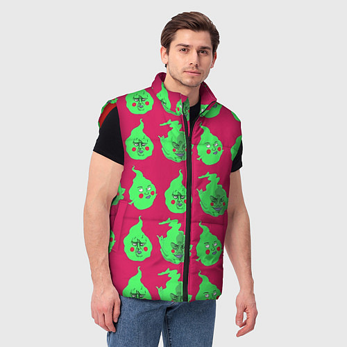 Мужской жилет Моб Психо 100 / 3D-Красный – фото 3