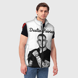 Мужской жилет Dustin Poirier, цвет: 3D-красный — фото 2