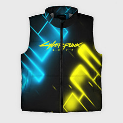 Мужской жилет CYBERPUNK2077 КИБЕРПАНК, цвет: 3D-светло-серый