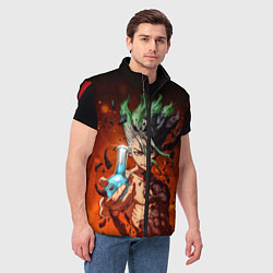 Мужской жилет Доктор Стоун, цвет: 3D-красный — фото 2