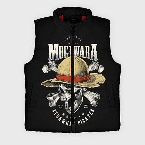 Мужской жилет MUGIWARA ONE PIECE / 3D-Красный – фото 1
