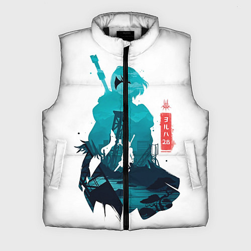 Мужской жилет NIER AUTOMATA 2B / 3D-Черный – фото 1