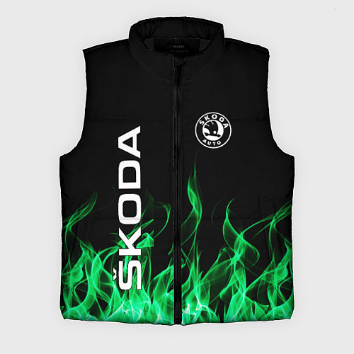 Мужской жилет SKODA / 3D-Черный – фото 1