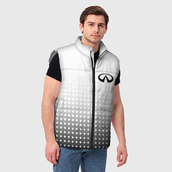 Мужской жилет Infiniti, цвет: 3D-светло-серый — фото 2