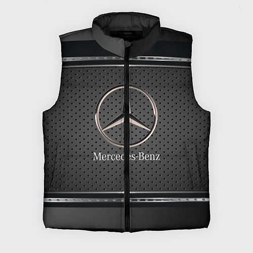 Мужской жилет MERCEDES BENZ МЕРСЕДЕС БЕНЗ / 3D-Черный – фото 1