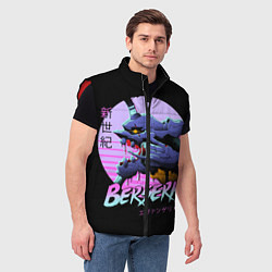 Мужской жилет Evangelion, цвет: 3D-красный — фото 2