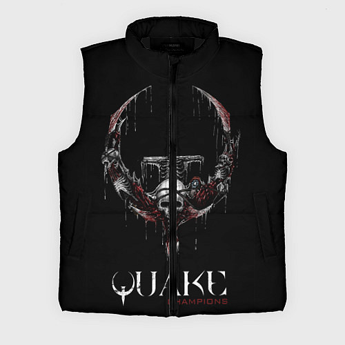 Мужской жилет Quake Champions / 3D-Черный – фото 1