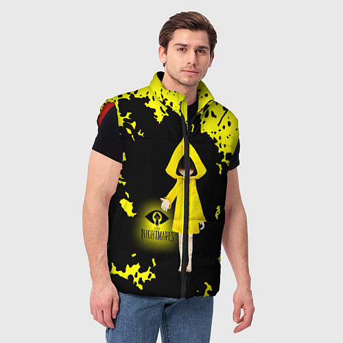 Мужской жилет Little NightmaresШестая / 3D-Красный – фото 3