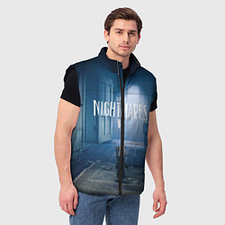 Мужской жилет Little Nightmares II, цвет: 3D-черный — фото 2