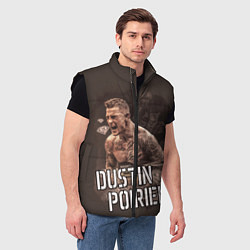 Мужской жилет ДАСТИН ПОРЬЕ, цвет: 3D-черный — фото 2