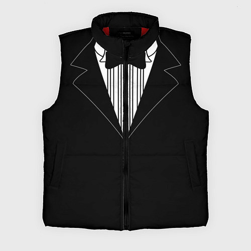 Мужской жилет Смокинг 2 / 3D-Красный – фото 1