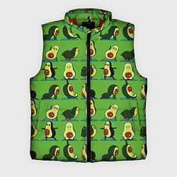 Мужской жилет Авокадо Зарядка, цвет: 3D-красный