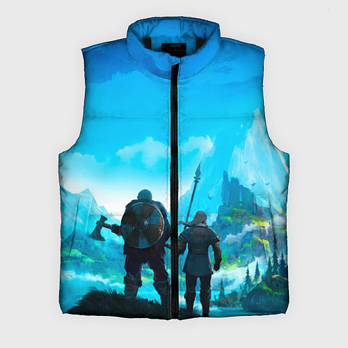 Мужской жилет Вальгала / 3D-Черный – фото 1