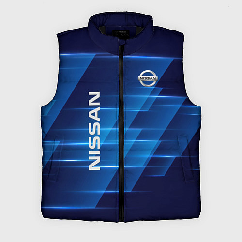 Мужской жилет Nissan / 3D-Черный – фото 1