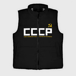 Мужской жилет СССР, цвет: 3D-светло-серый