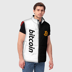 Мужской жилет БИТКОИН BITCOIN Z, цвет: 3D-красный — фото 2