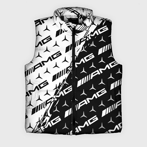 Мужской жилет MERCEDES BENZ AMG / 3D-Черный – фото 1