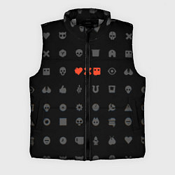 Мужской жилет Любовь, смерть и роботы, цвет: 3D-светло-серый