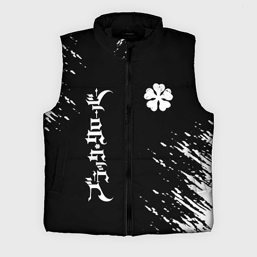 Мужской жилет Черный клевер / 3D-Черный – фото 1