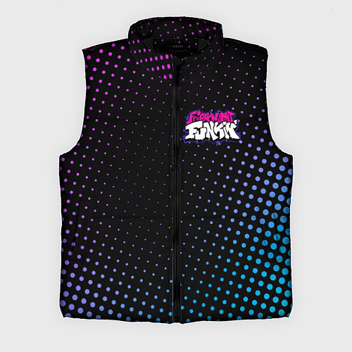 Мужской жилет Friday Night Funkin / 3D-Черный – фото 1