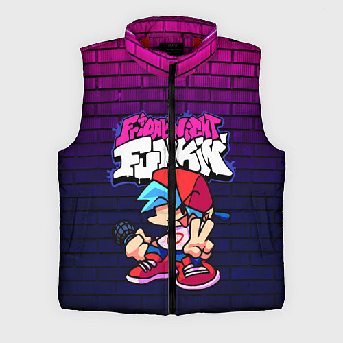 Мужской жилет FRIDAY NIGHT FUNKIN / 3D-Красный – фото 1