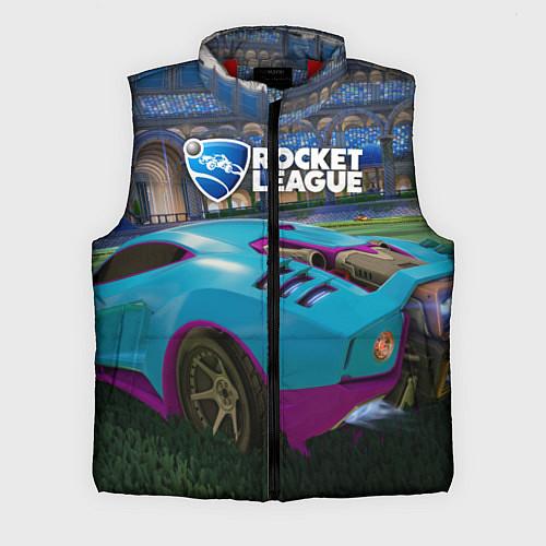 Мужской жилет Rocket League / 3D-Красный – фото 1