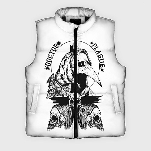 Мужской жилет Doctor Plague / 3D-Черный – фото 1