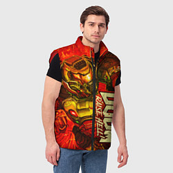 Мужской жилет DOOM Eternal, цвет: 3D-красный — фото 2