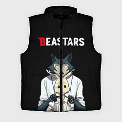 Мужской жилет Beastars Выдающиеся звери, цвет: 3D-черный