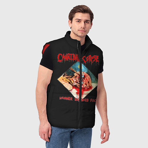 Мужской жилет Cannibal Corpse / 3D-Красный – фото 3