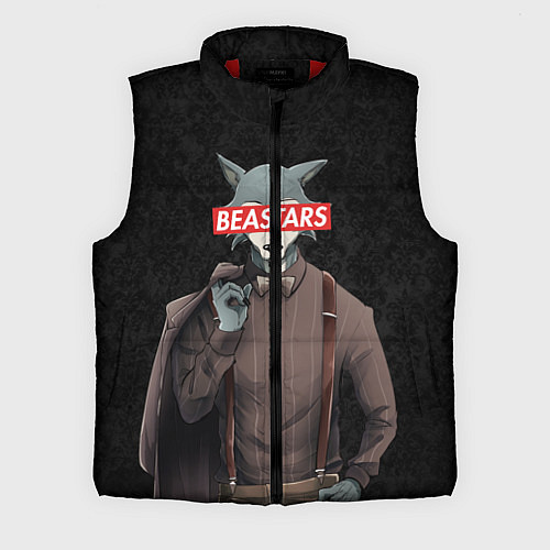 Мужской жилет BEASTARS / 3D-Красный – фото 1